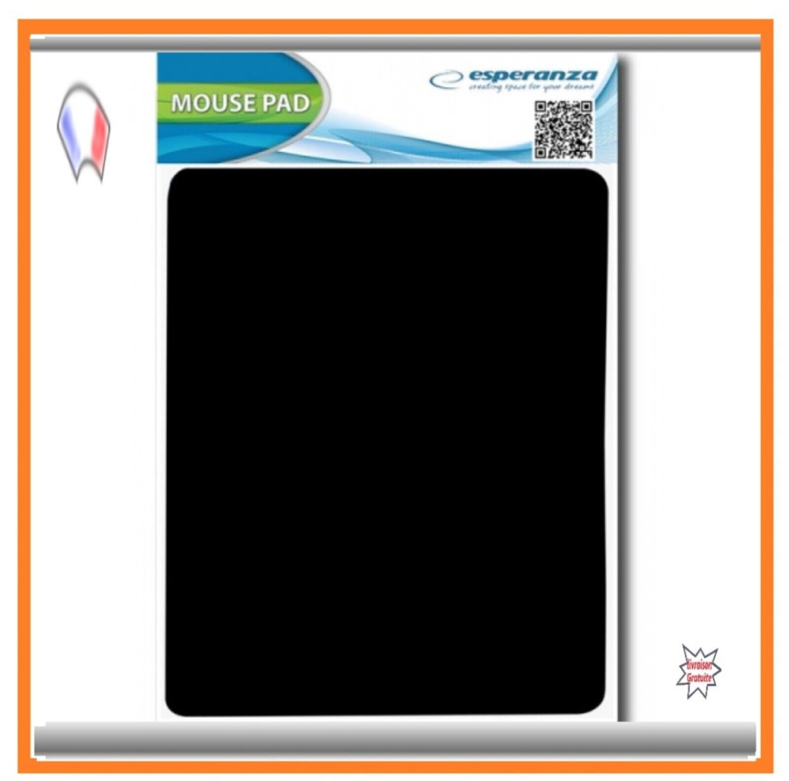 Esperanza Mouse Pad EA145 (Black)