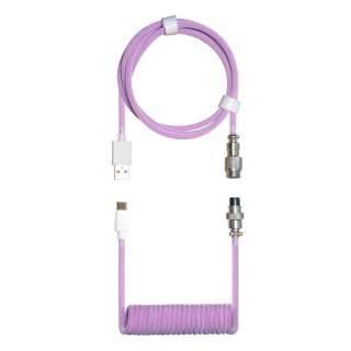 Cooler Master Coiled Keyboard Cable USB Type A to C 1.5m (Purple)