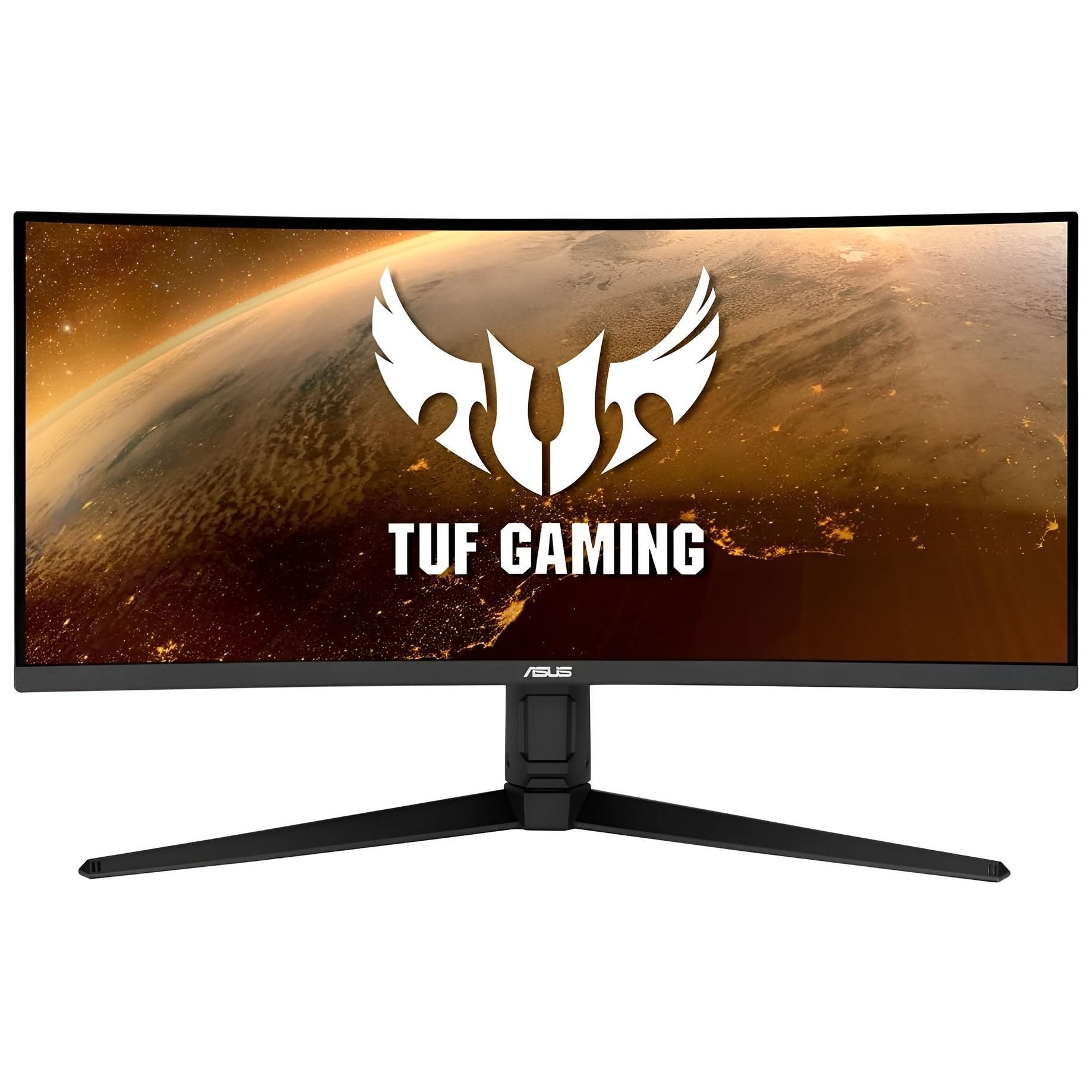 ASUS TUF Gaming VG34VQL1B - 34" Curved WQHD 165Hz VA Gaming Monitor with Built-in Speakers