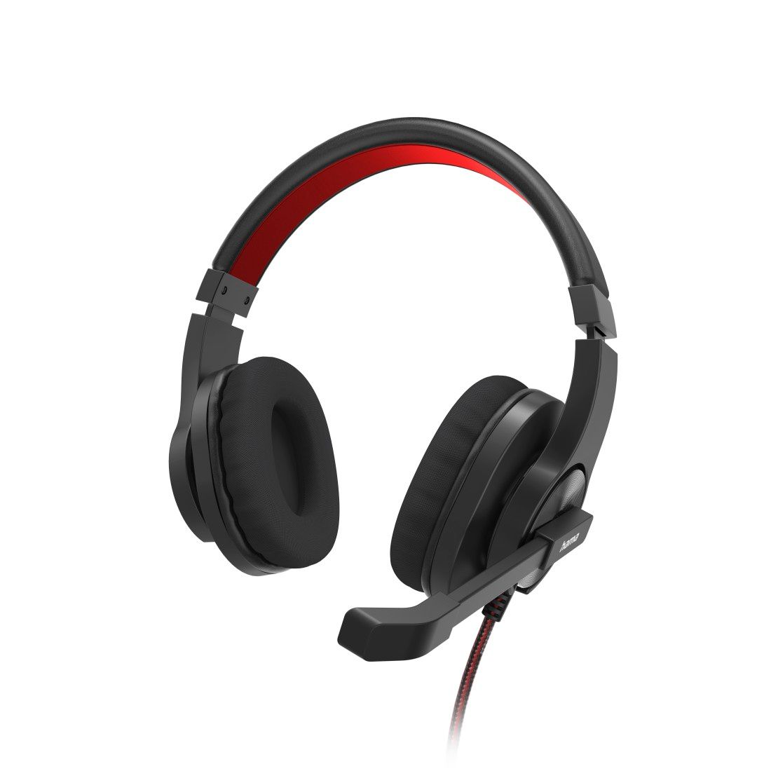 Casque micro de bureau Hama HS-USB400 V2, stéréo, noir