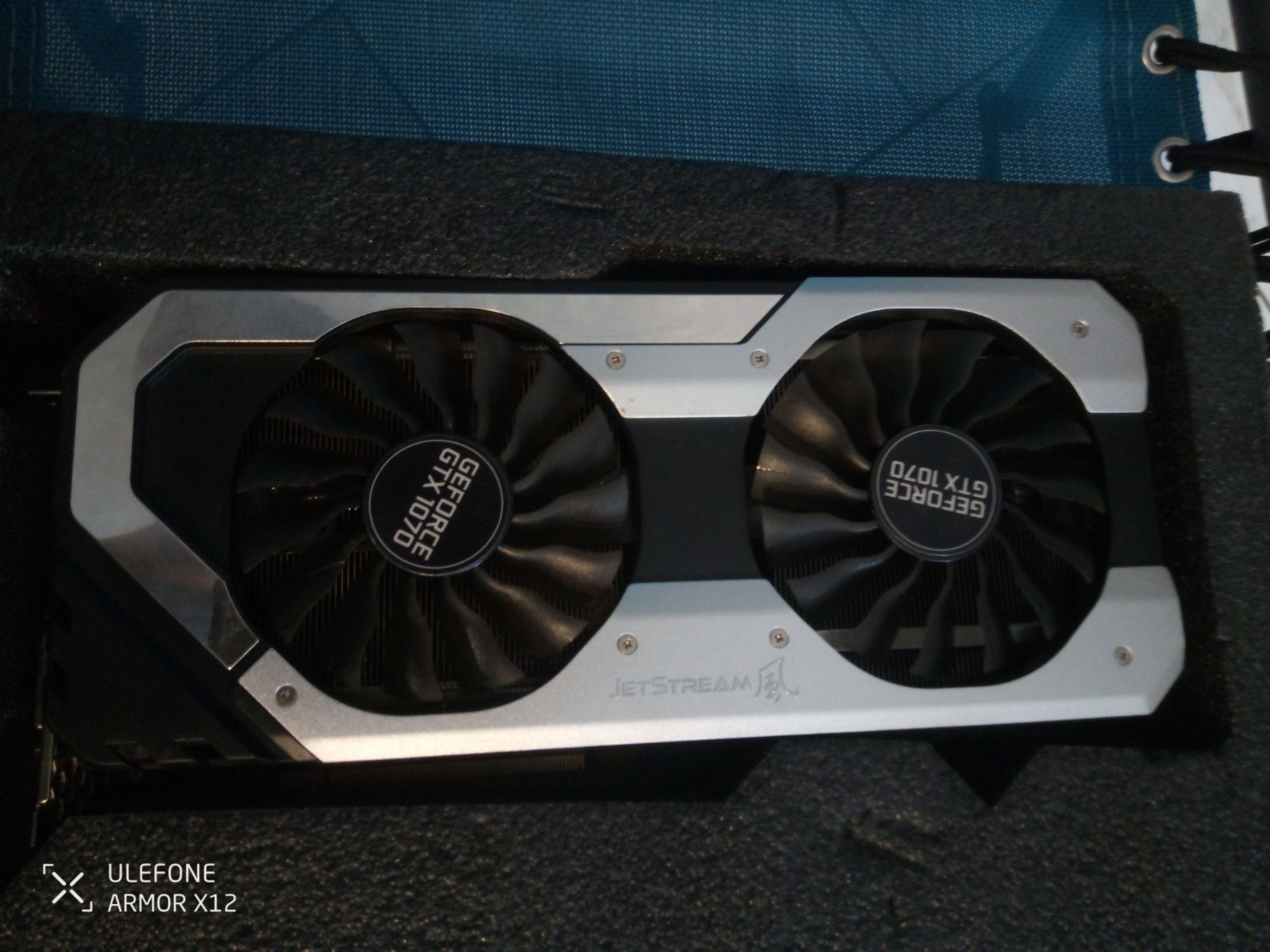 Palit GeForce GTX 1070 JetStream Graphics Card - 8GB GDDR5 - PCIe 3.0 x16 - DVI, HDMI, 3x DisplayPort