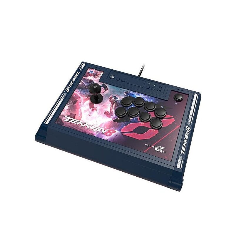 Controlador cableado Hori Fighting Stick Alpha Edicion Tekken 8 - PS5, PS4 y PC