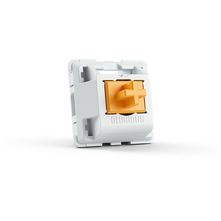 Glorious Gaming Panda, Orange & White, 36 Pieces