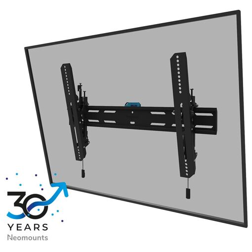 Soporte mural Neomounts WL35S-850BL16 para pantallas de 42 a 86 pulgadas - Reglable en inclinación - Con bloqueo - Instalación rápida