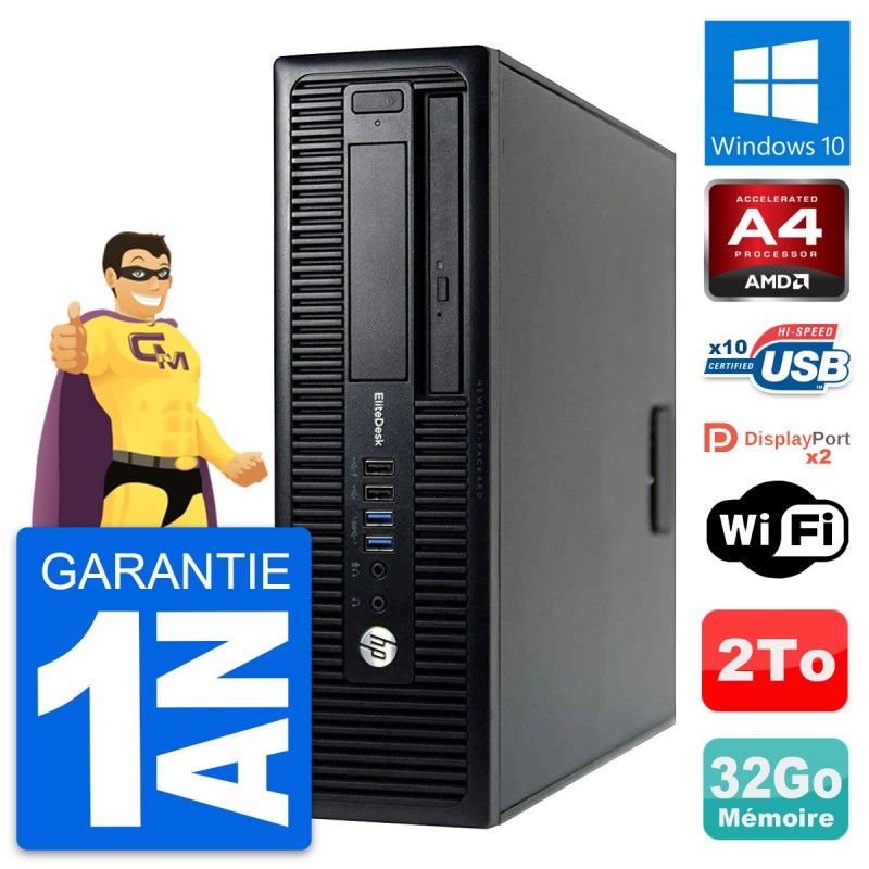 HP EliteDesk 705 G1 SFF Desktop Computer