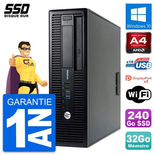 Computadora de escritorio HP EliteDesk 705 G1 SFF