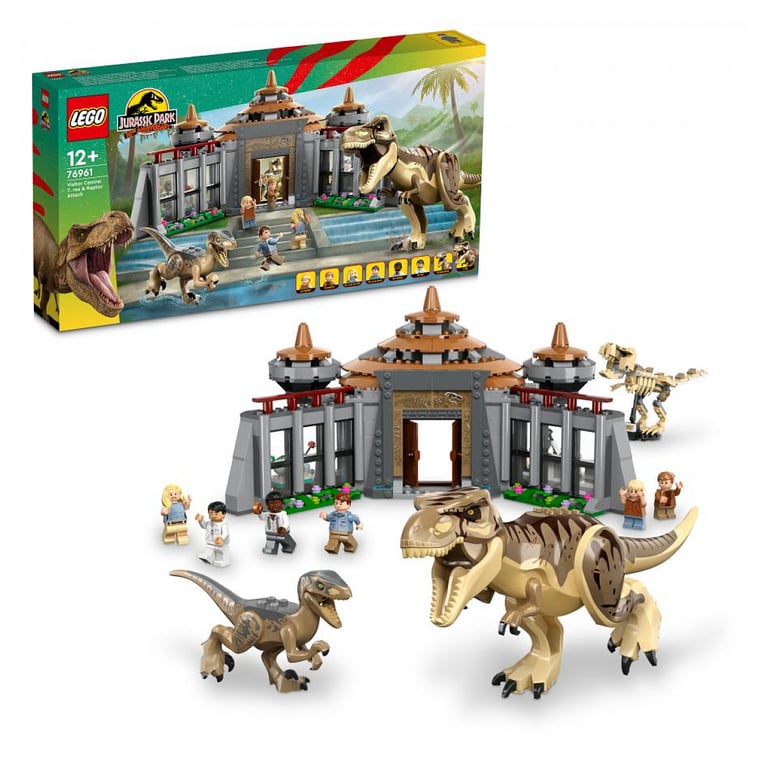 Lego 76961: Centro de visitantes de Jurassic Park - El ataque del T-rex y el Velociraptor