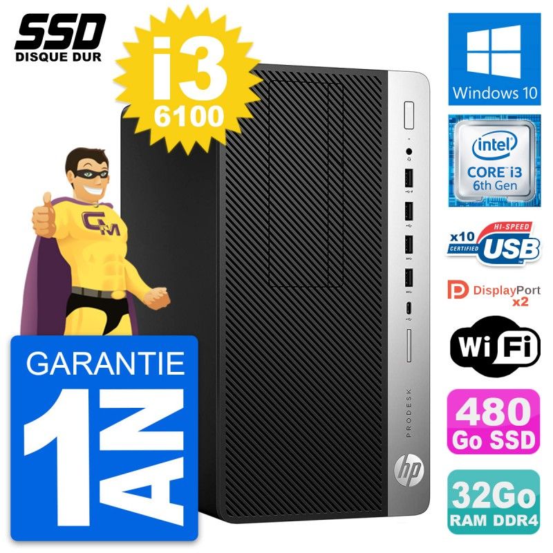 HP ProDesk 600 G3 Desktop Computer