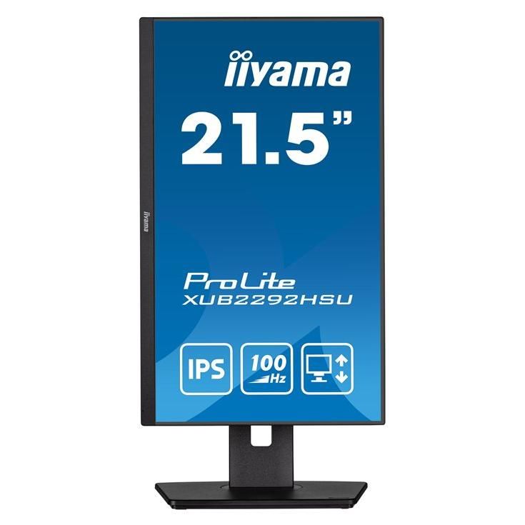 Iiyama ProLite XUB2292HSU-B6 22" LED Monitor - Full HD, IPS, 100Hz, HDMI/DisplayPort