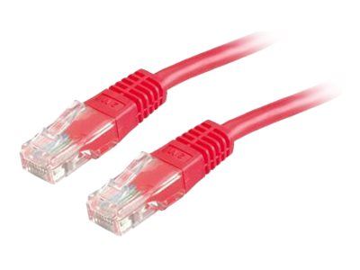 Nilox RJ-45 to RJ-45 Cable - 3m - UTP Cat 5e - Red