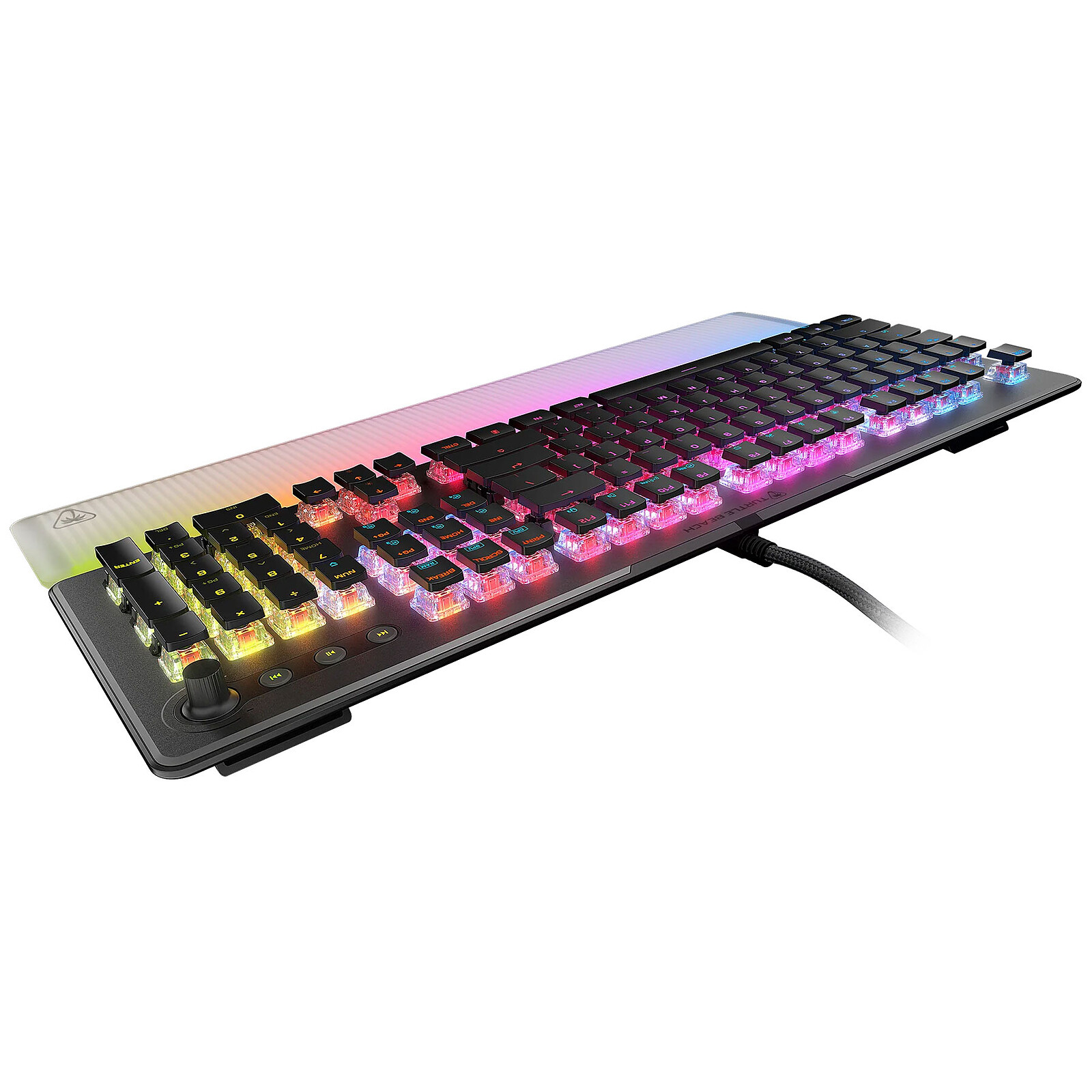 Teclado Turtle Beach Vulcan II Max Linear Negro