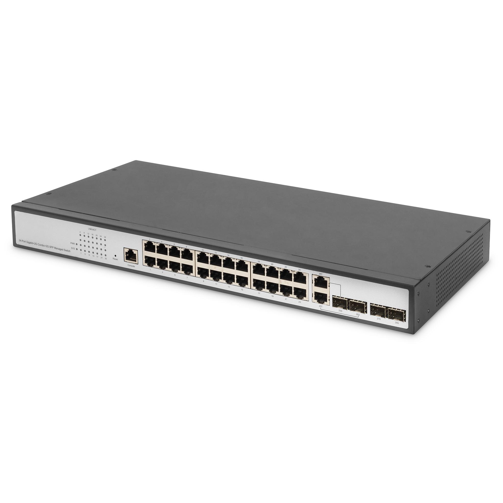 Digitus 24-Port Gigabit Ethernet Switch Layer 2