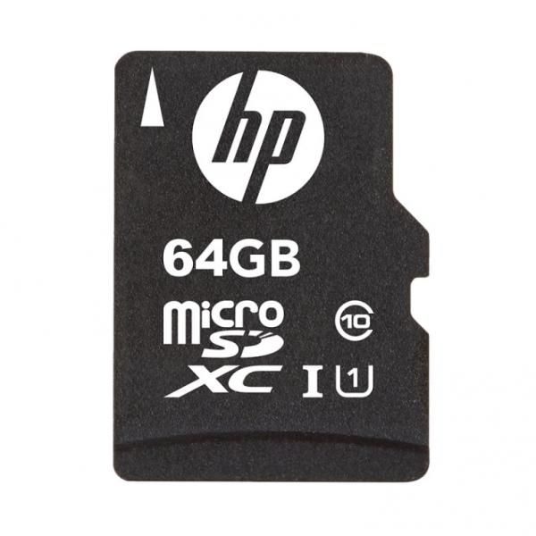 HP 64GB MicroSDXC UHS-I Class 10 Memory Card