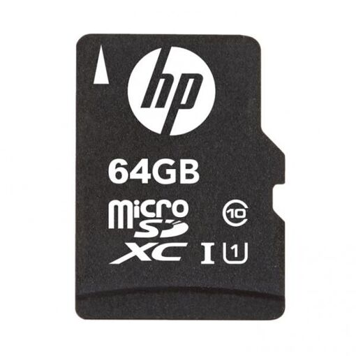 HP 64GB MicroSDXC UHS-I Class 10 Memory Card