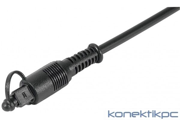 Câble audio optique Dexlan - 1,8 m TOSLINK (M) vers TOSLINK (M)
