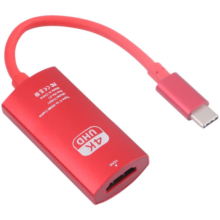HIGH-TECH PLACE USB-C to HDTV Adapter (Gray)