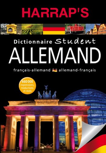 Dictionnaire Harrap's Français-Allemand : Édition Étudiante (Français-Allemand, Allemand-Français)