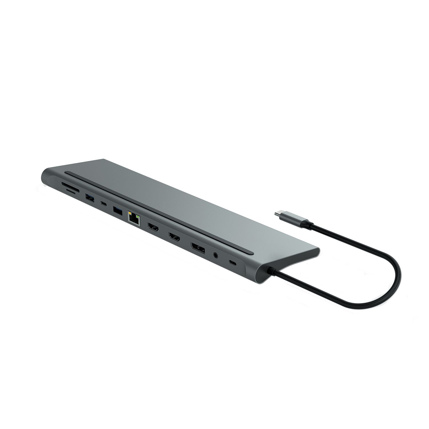 Estación de acoplamiento MCL USB-C - 2 HDMI, DP - 1GbE
