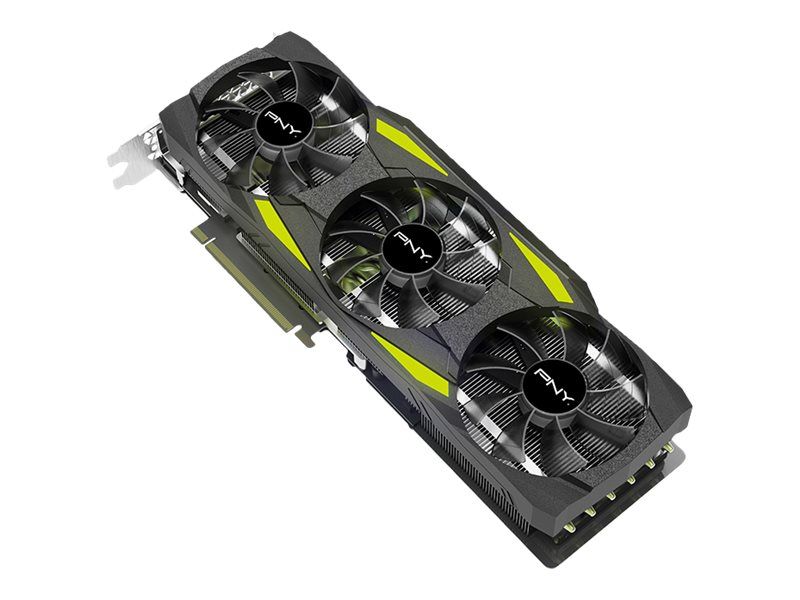 PNY GeForce RTX 3080 UPRISING Triple Fan LHR Graphics Card - 12GB GDDR6X - PCIe 4.0 x16 - HDMI, 3x DisplayPort