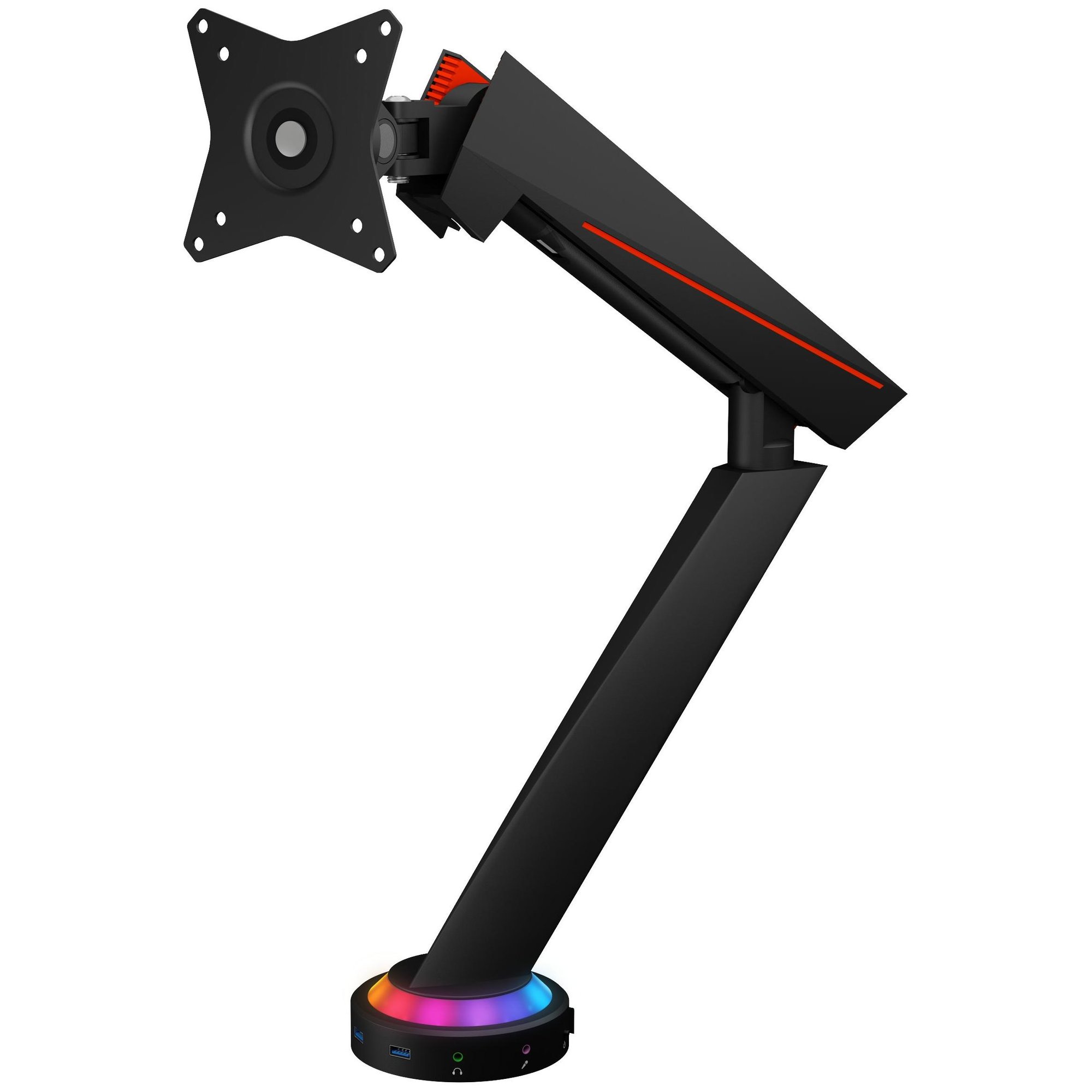 Icy Box IB-MSG303BL-T 32" Monitor Stand Black