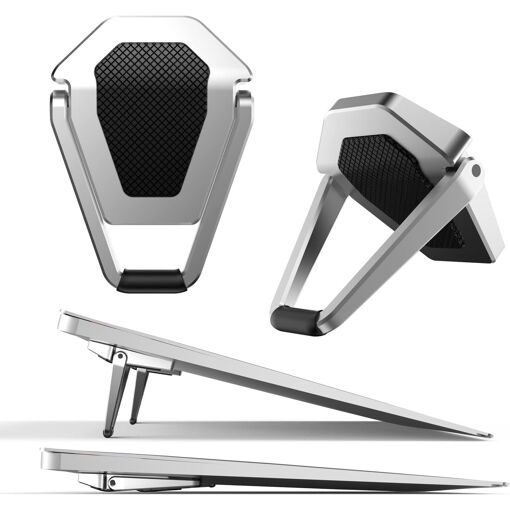 UniversalHouse Portable Stand, Anti-Slip, for Keyboard and Laptop (Gray)