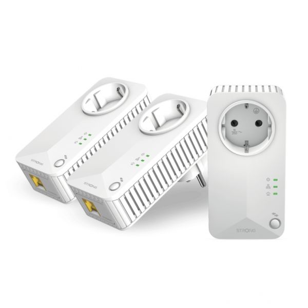 Strong Electric Line PL600TRIEUV2 - 600 Mbps, Fast Ethernet