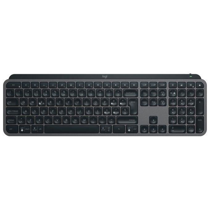 Logitech MX Keys S - Graphite, QWERTY Italian Keyboard
