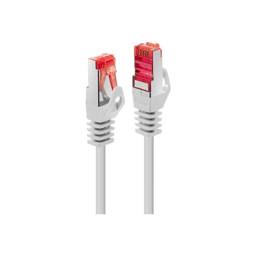 Cable Lindy Básico - RJ-45 a RJ-45 - 7.5 m - SFTP, PiMF - CAT 6 - Moldado, bloqueado, blanco