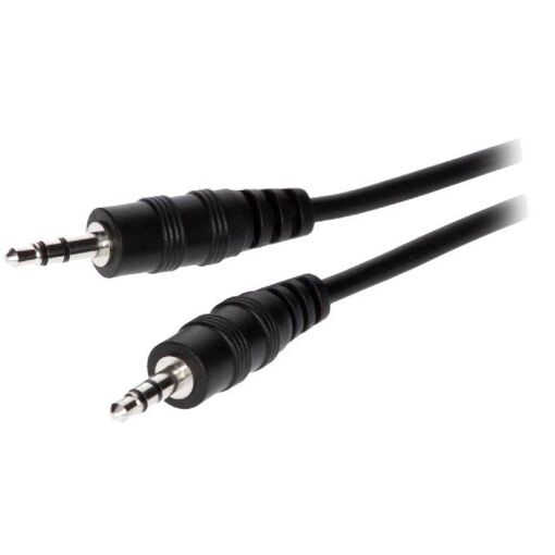 ADNAuto 3.5mm Stereo Cable Jack, Black, 5m