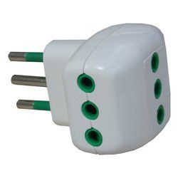 Fanton FME.ADATTATORE 3-Outlet Power Adapter, White, 10A
