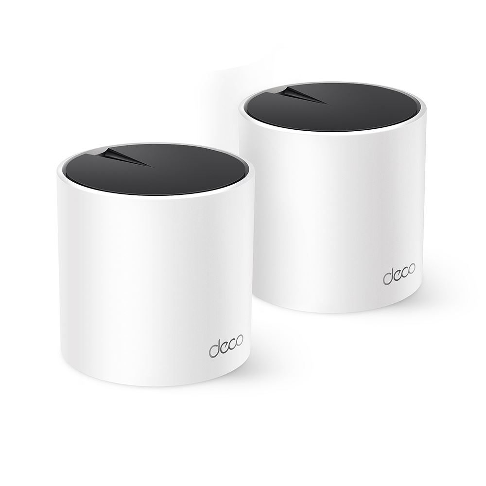 TP-Link Deco X55 V1.60 - Wi-Fi System - (2 Routers) - Up to 4500 sq. ft. - 1GbE Mesh - Wi-Fi 6 - Dual-band