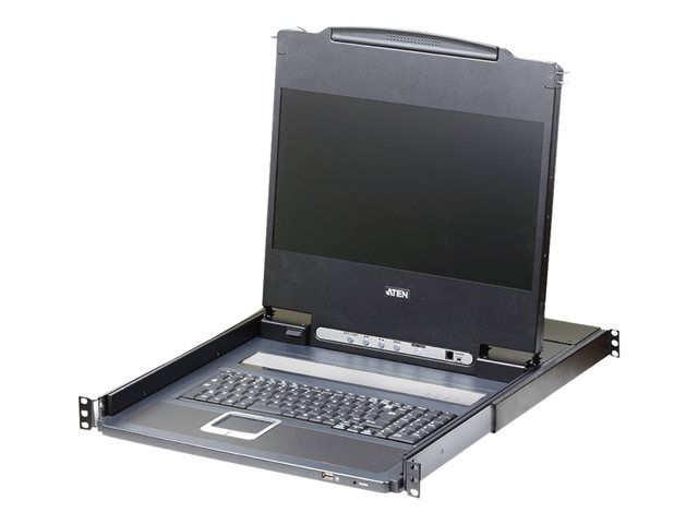ATEN CL6700MW - USB Console KVM - 17.3" Full HD - Rack-mountable - Black