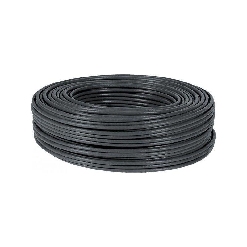 deXlan - Câble en vrac - SFTP - CAT 6 - bloqué - noir