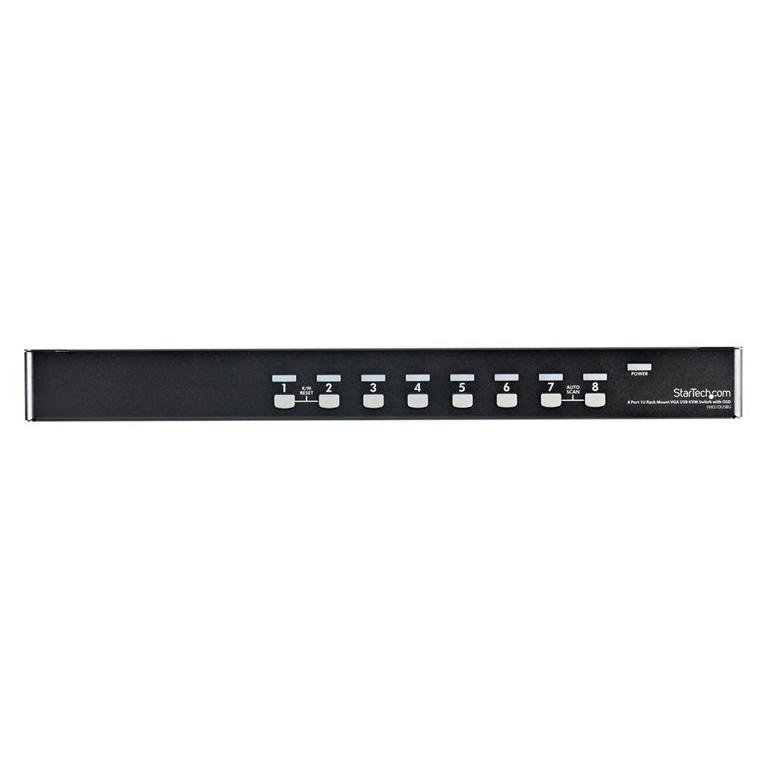 StarTech.com 8-Port USB KVM Switch Kit with OSD and Cables