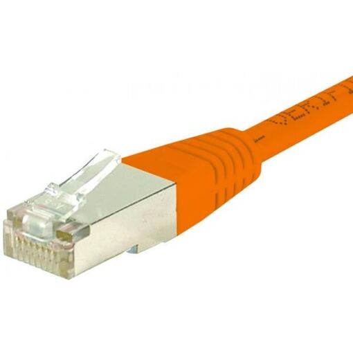 Cable Exertis Connect CAT 6 S/FTP - 15 m - RJ-45 (M) a RJ-45 (M) - Naranja