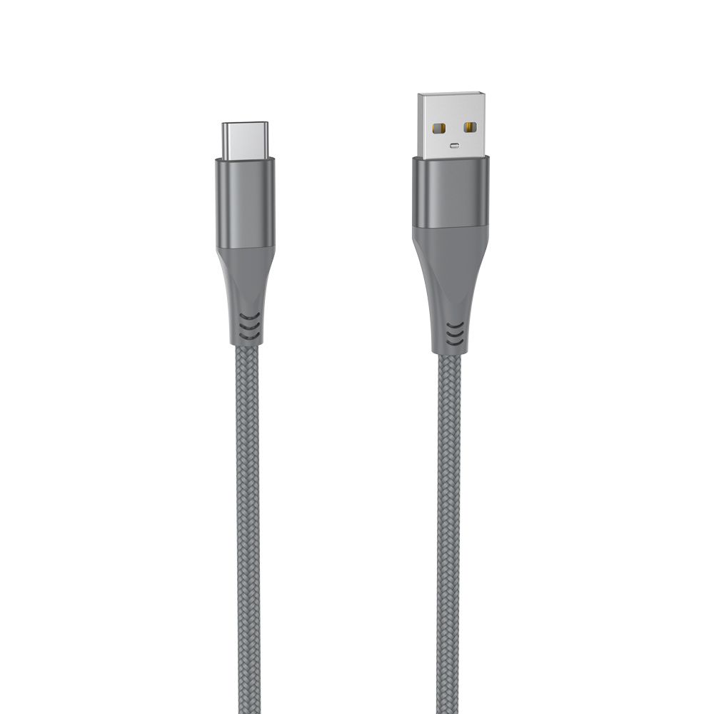 WE USB/USB-C 3.2 Gen 1 Male to Male Cable with Nylon + Kevlar 400D Cord - 2m