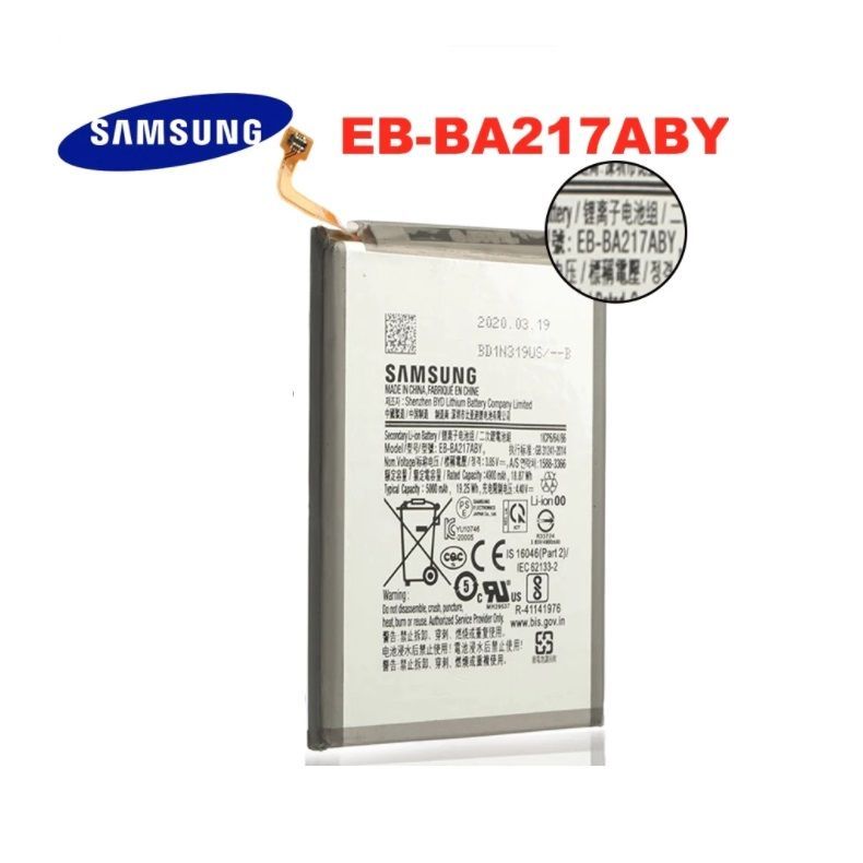 Batería original interna de Samsung para Galaxy A04S / A12 / A12S / A13 (4G/5G) / A21S / M12