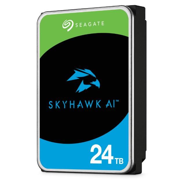 Seagate SkyHawk AI 24TB 7200 RPM 512MB 3.5" SATA III Hard Drive