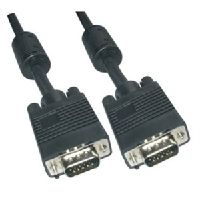 NanoCable VGA Cable with Ferrita, HDB15/M-HDB15/M, 3.0m