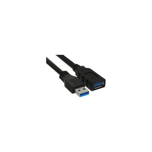 Câble NanoCable USB 3.0, 2 m, Noir