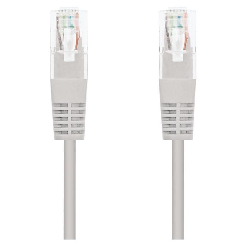NanoCable RJ-45 to RJ-45 Cable - 2m - UTP CAT6 - Molded - Gray