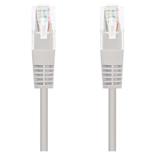 NanoCable RJ-45 to RJ-45 Cable - 2m - UTP CAT6 - Molded - Gray