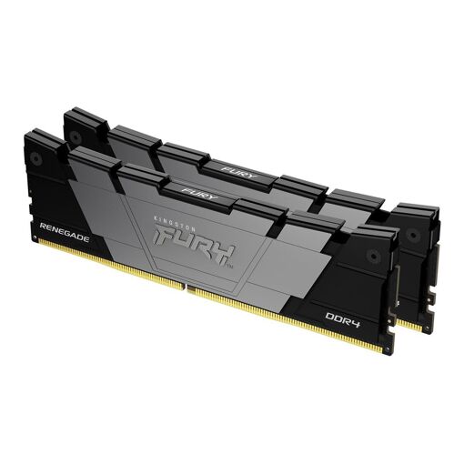 Kit Kingston FURY Renegade DDR4 - 16 Go (2 x 8 Go) - 4000 MT/s / PC4-32000 - CL19 - 1,2 V - Sans tampon - Non ECC - Noir