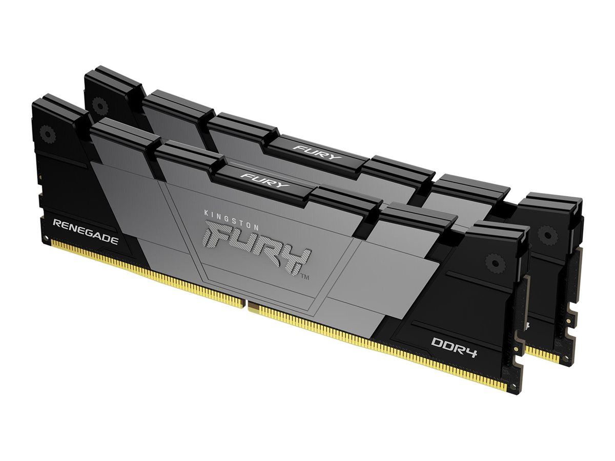 Kingston FURY Renegade DDR4 Kit - 16GB (2x8GB) - 4000MT/s / PC4-32000 - CL19 - 1.2V - Unbuffered - Non ECC - Black