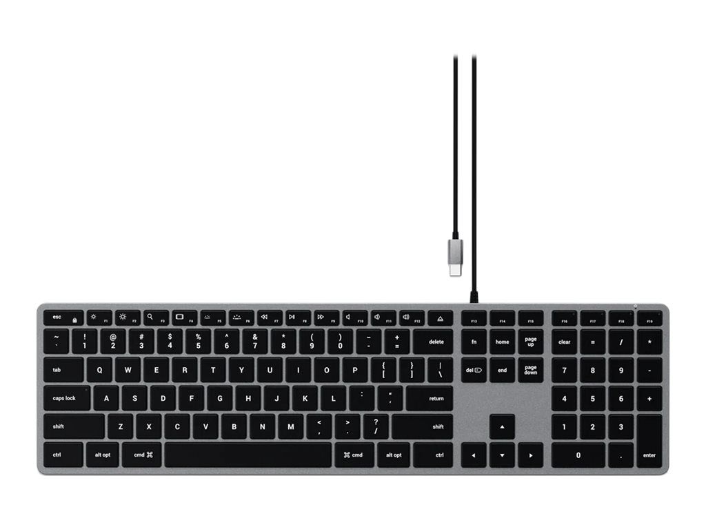 Teclado Satechi Slim W3 con retroiluminación USB-C AZERTY