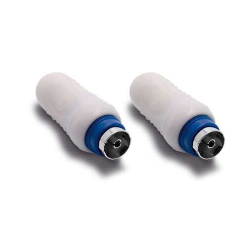 Adaptateur d'extension coaxial Metronic (lot de 2) 9,52 mm Femelle