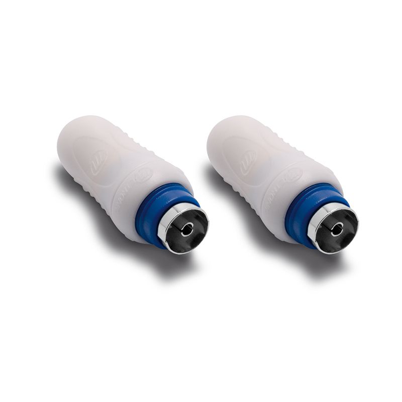 Metronic Coaxial Extension Adapter (2-Pack) 9.52mm Female