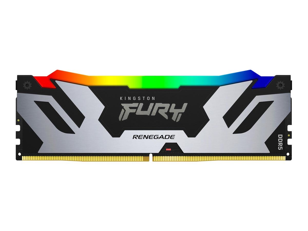 Kingston FURY Renegade RGB DDR5 32GB (1x32GB) DIMM 6400MTs/PC5-51200 CL32 1.1V Buffered ECC Memory