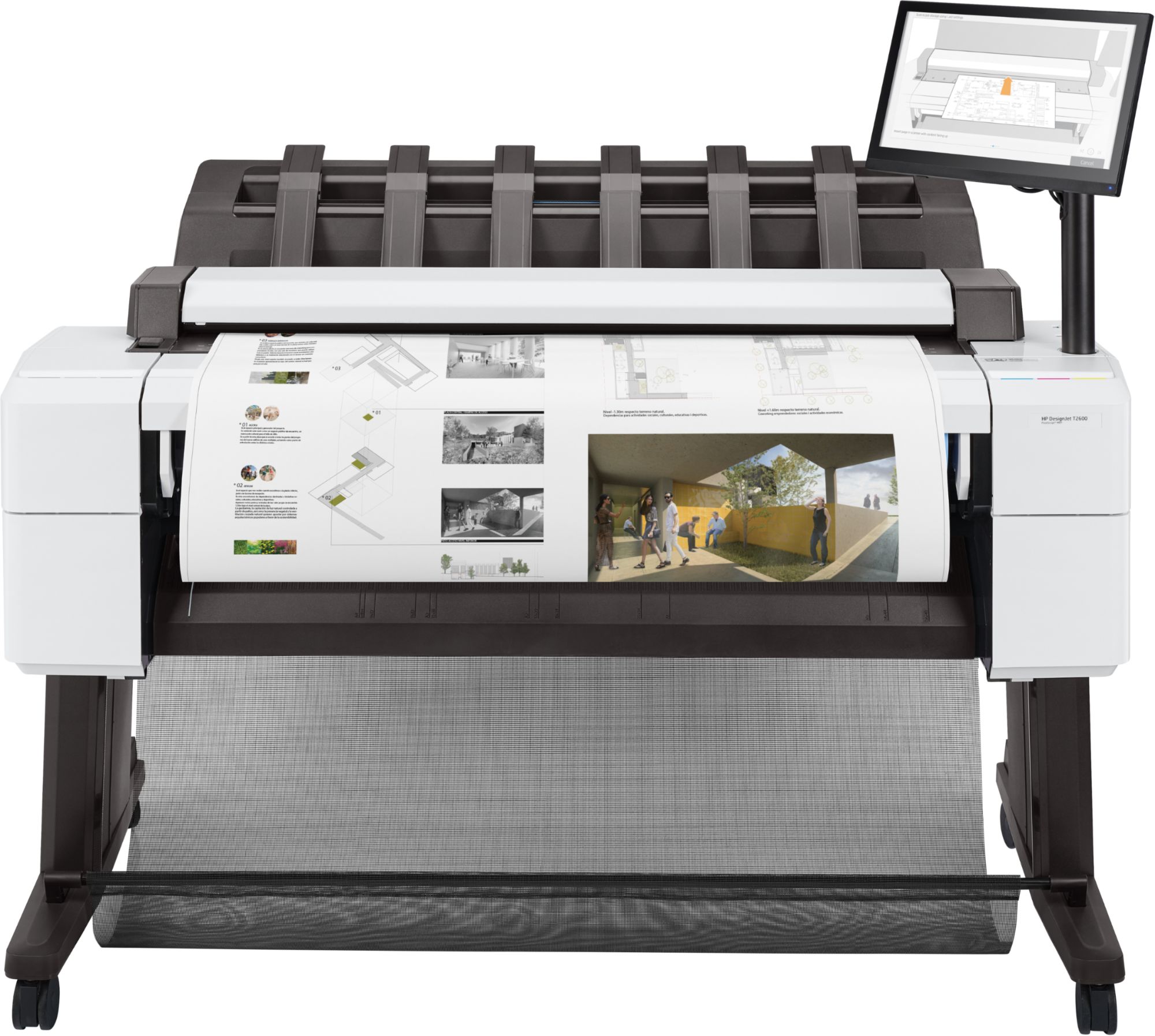 HP Designjet T2600 36-inch PostScript Multifunction Printer