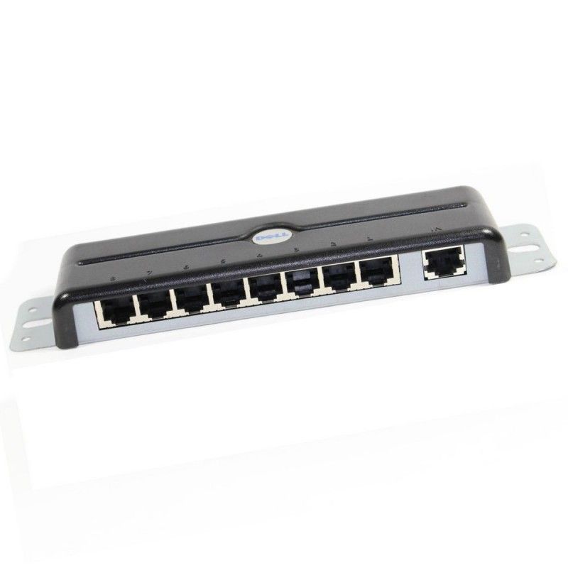 Dell 0MG632/0FG697 8x RJ-45 Server KVM Switch